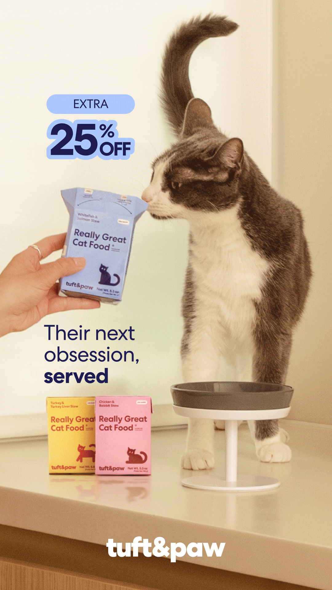 Tuft & Paw Facebook ad