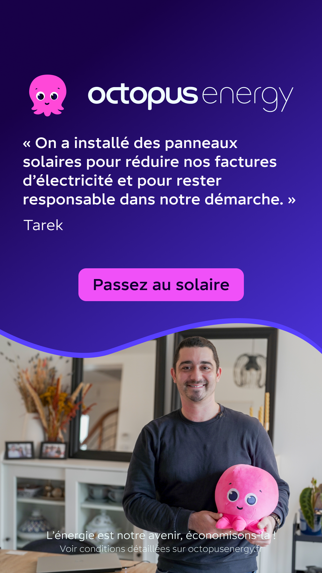 Octopus Energy Facebook ad