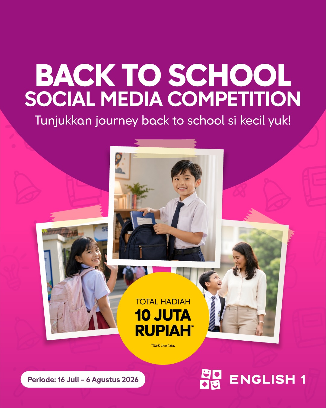English 1 Indonesia Facebook ad