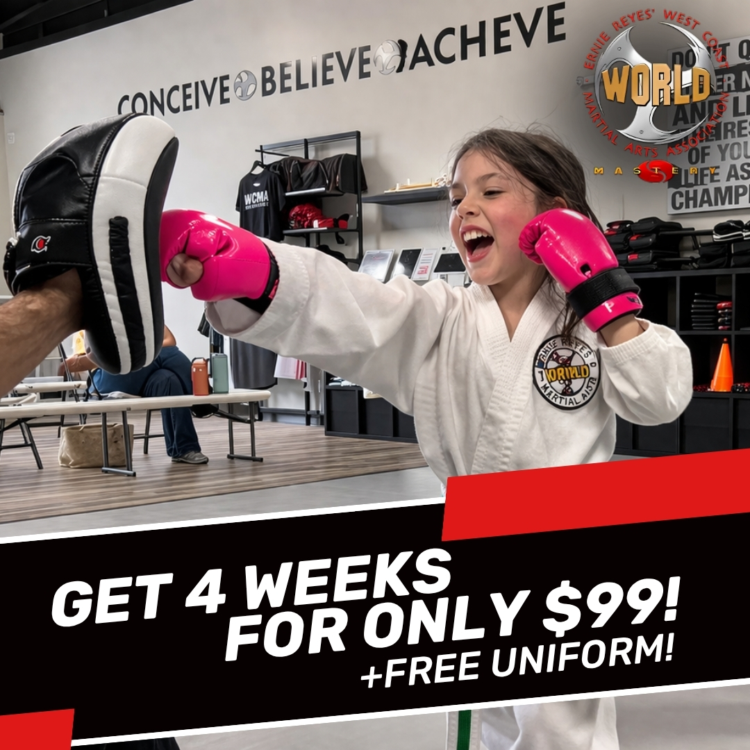 West Coast World Martial Arts - Leander Facebook ad
