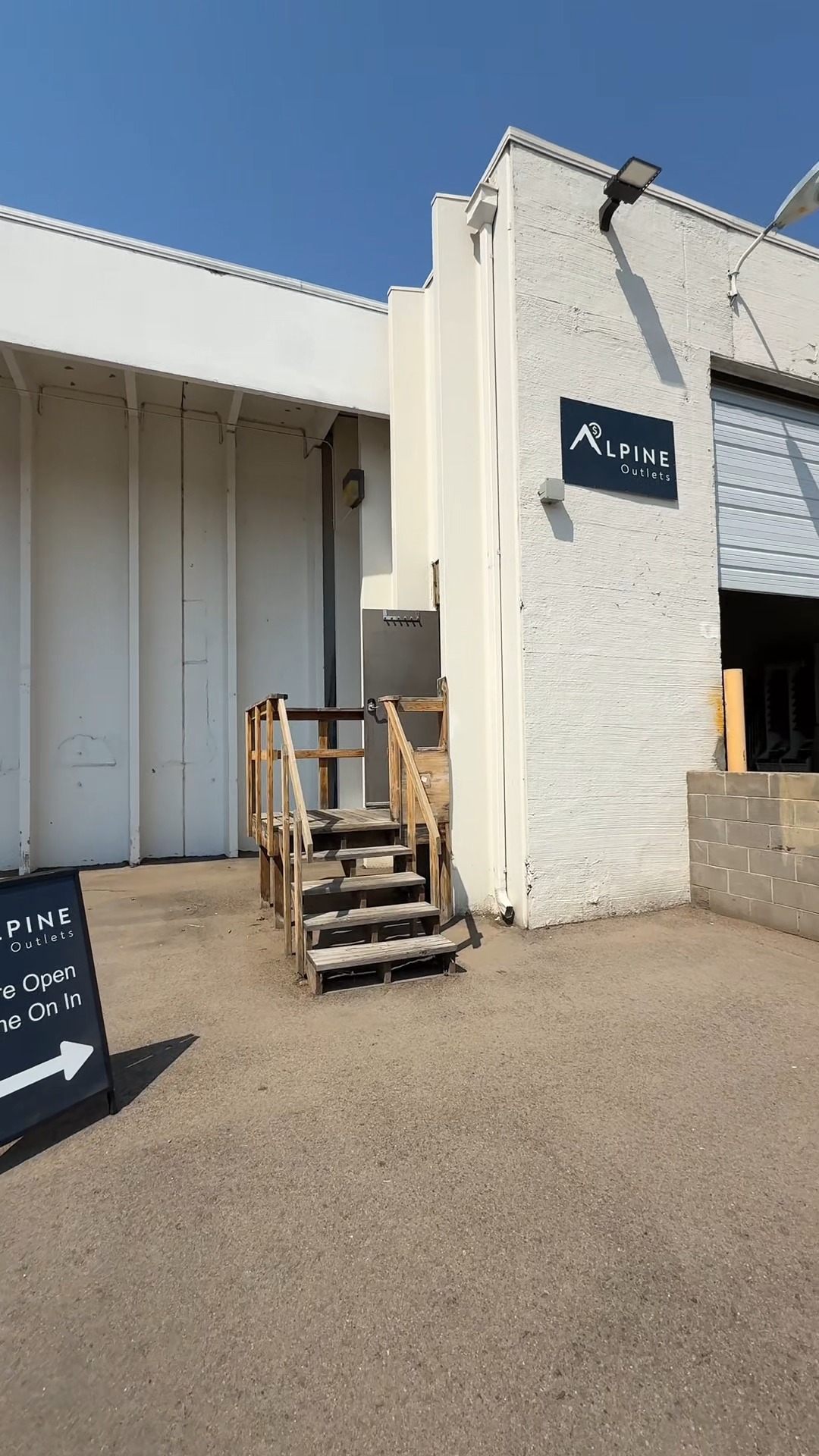 Alpine Outlets Facebook ad: Fort Collins, we're officially OPEN