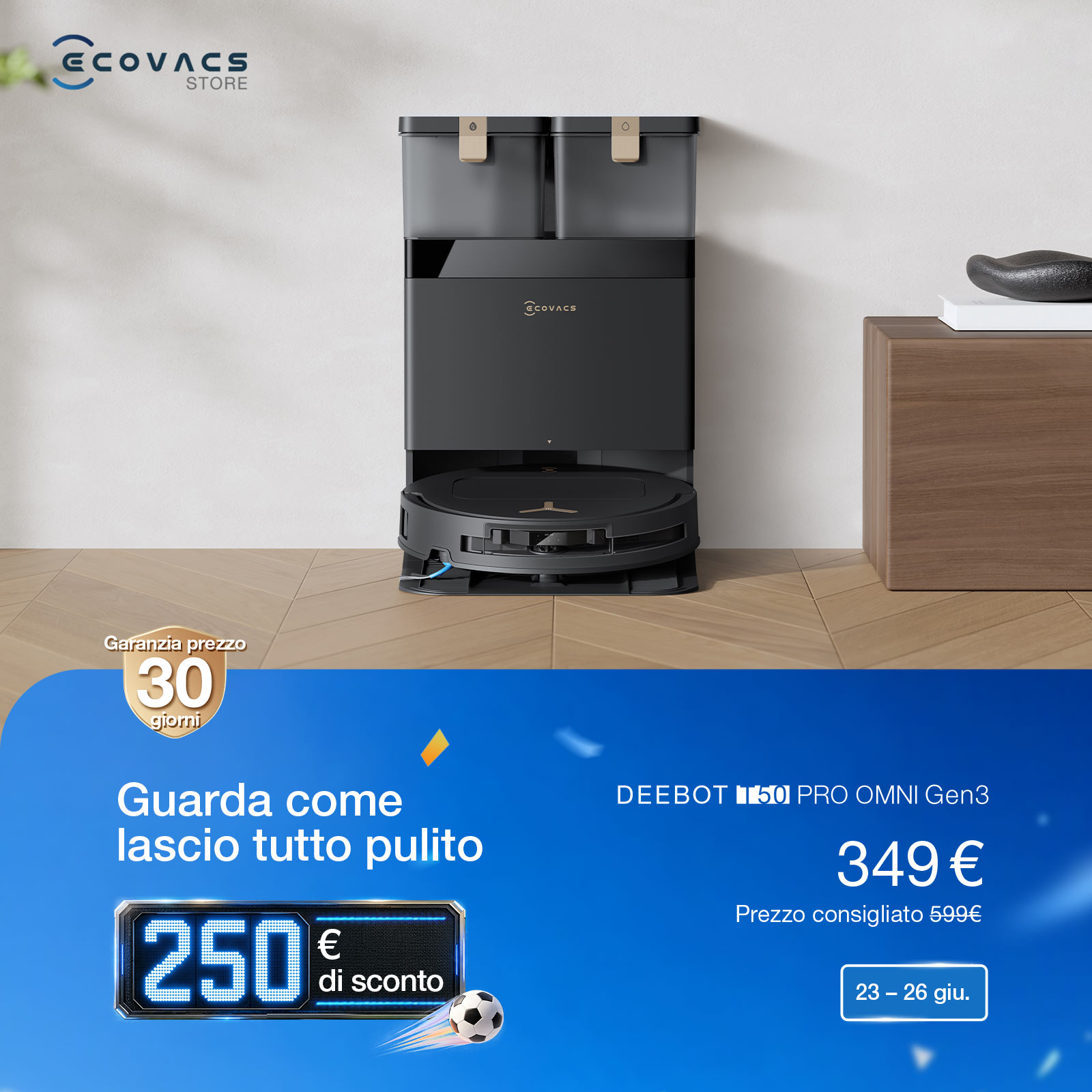 ECOVACS ROBOTICS Facebook ad
