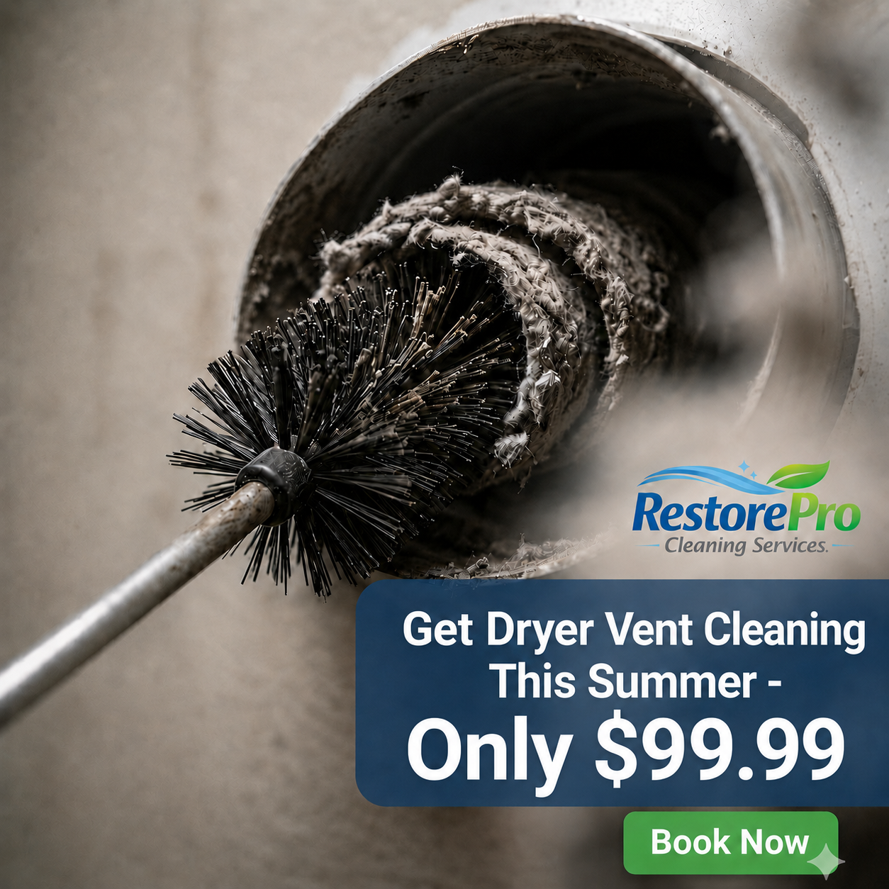 RestorePro Cleaning Services Facebook ad