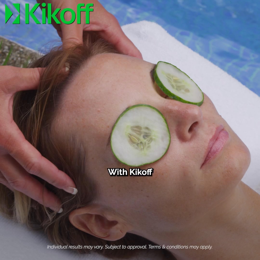 Kikoff Facebook ad: Zero interest. No credit check.