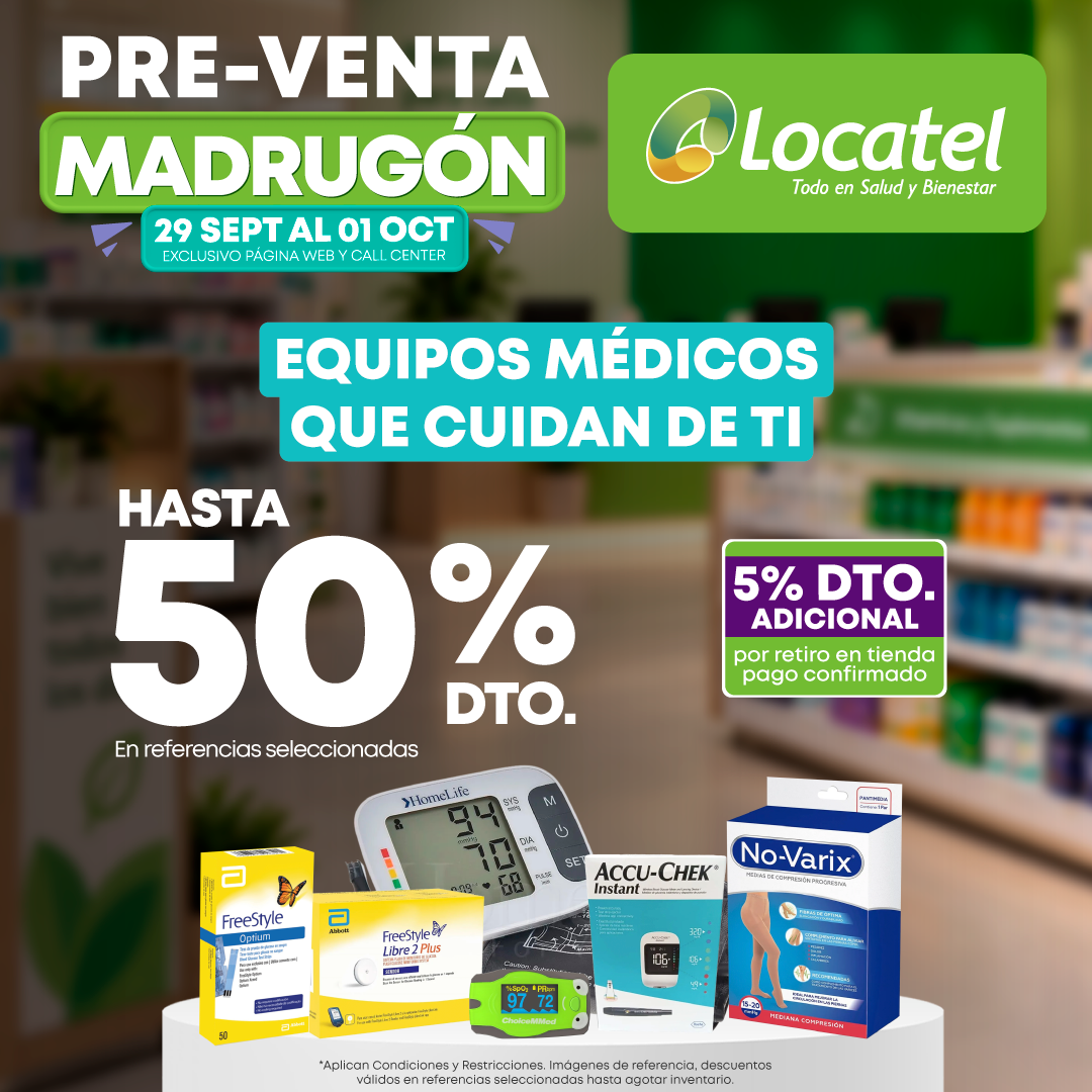 Locatel Colombia Facebook ad