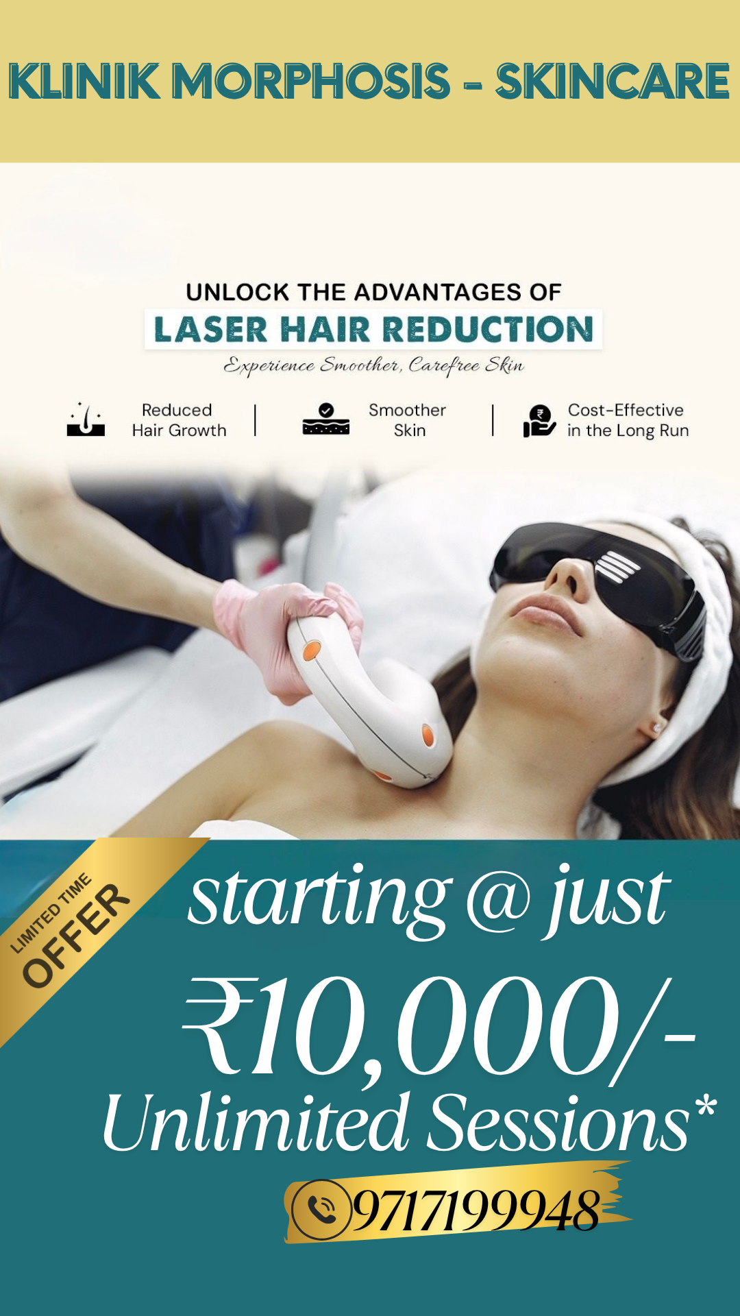 Klinik Morphosis - Skin Care Facebook ad from Oct 28, 2025