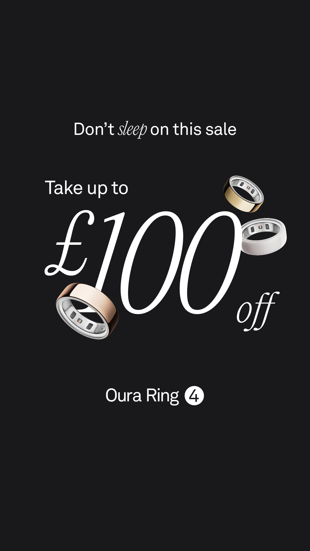 ŌURA Facebook ad
