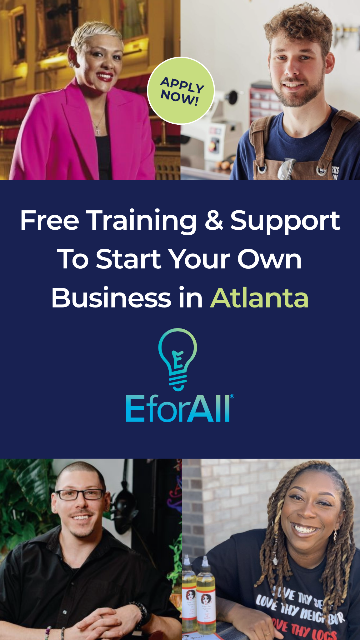 Entrepreneurship for All - EforAll Facebook ad from Jun 15, 2026