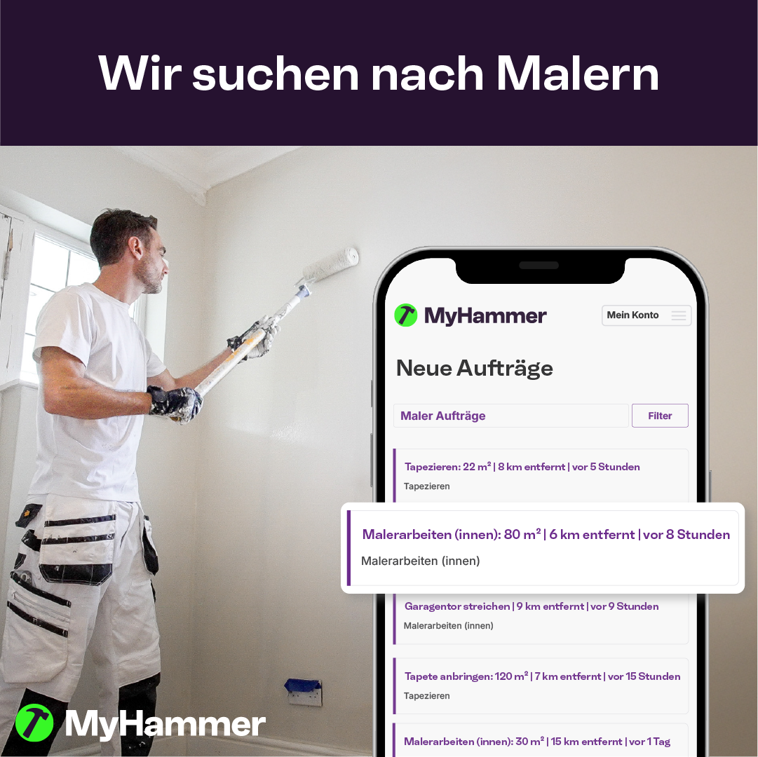 MyHammer Facebook ad