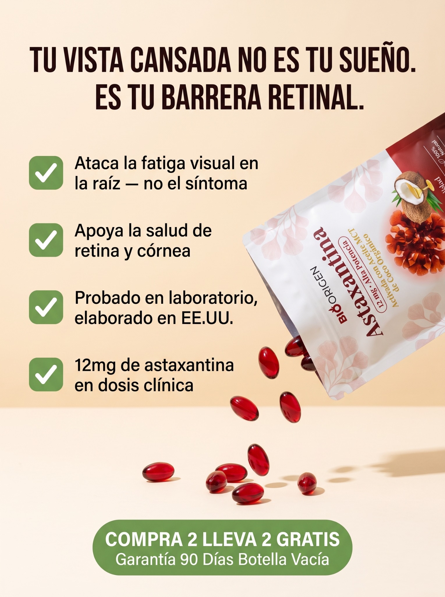 Trybiorigen Facebook ad: El antioxidante más potente de la naturaleza justo aquí!