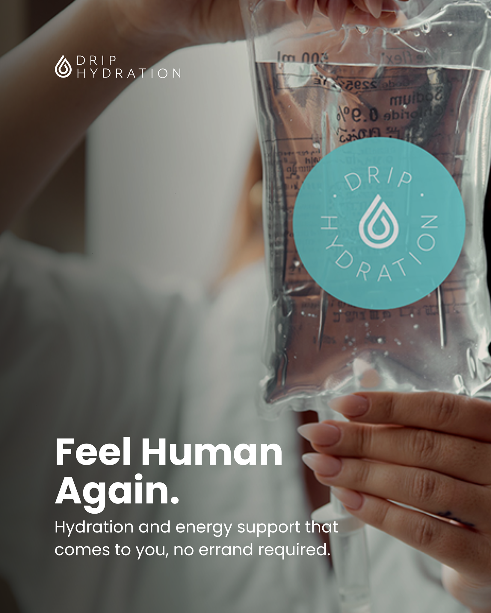 Drip Hydration Facebook ad