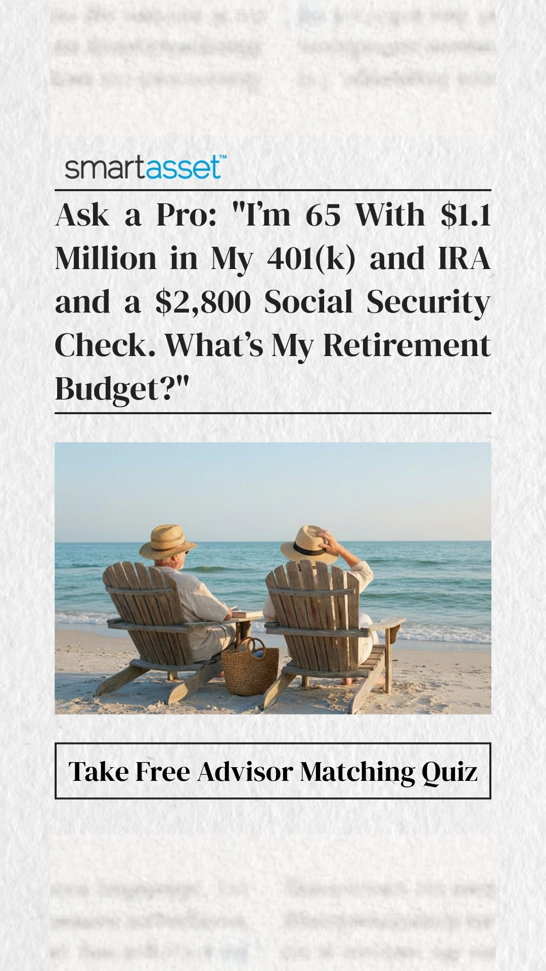 SmartAsset.com Facebook ad