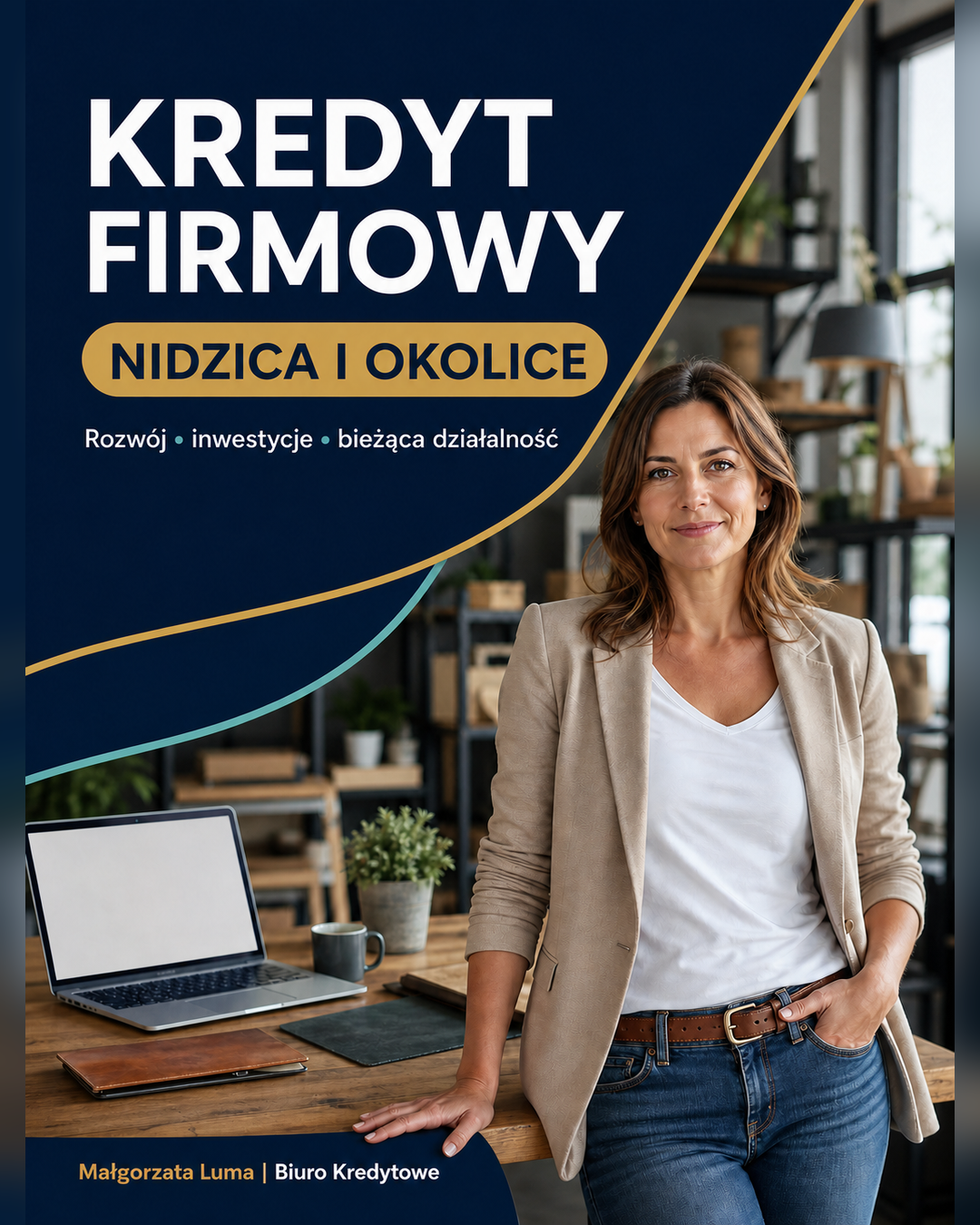 Małgorzata Luma Doradca Kredytowy Facebook ad: Kredyt firmowy | Nidzica i okolice
