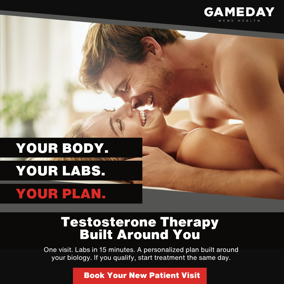 Gameday Men's Health Facebook ad