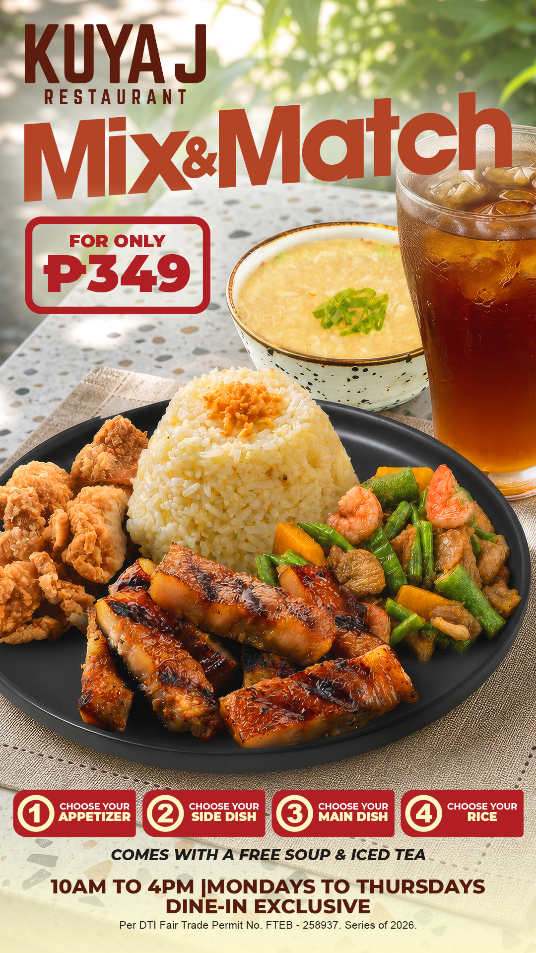 Kuya J Restaurant Facebook ad