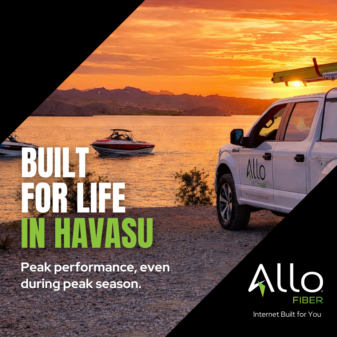 ALLO Fiber Arizona Facebook ad from Jan 21, 2026