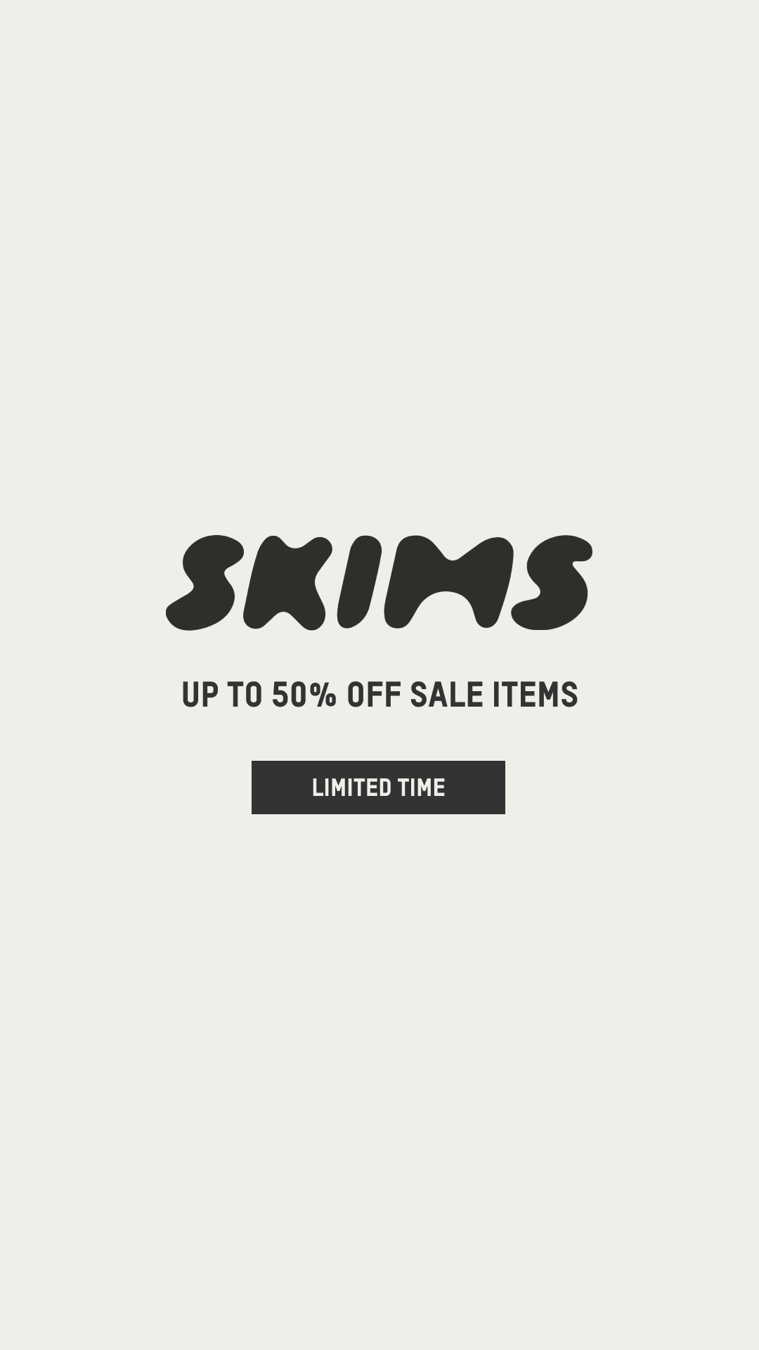 SKIMS Facebook ad: SKIMS Sale