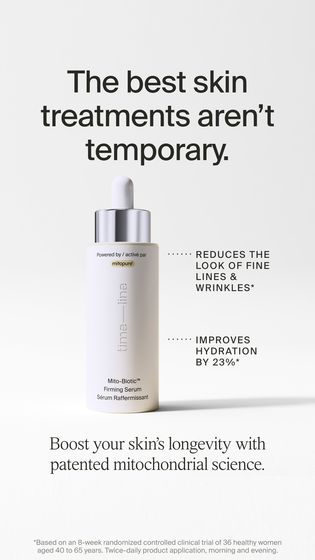 Timeline Longevity Facebook ad