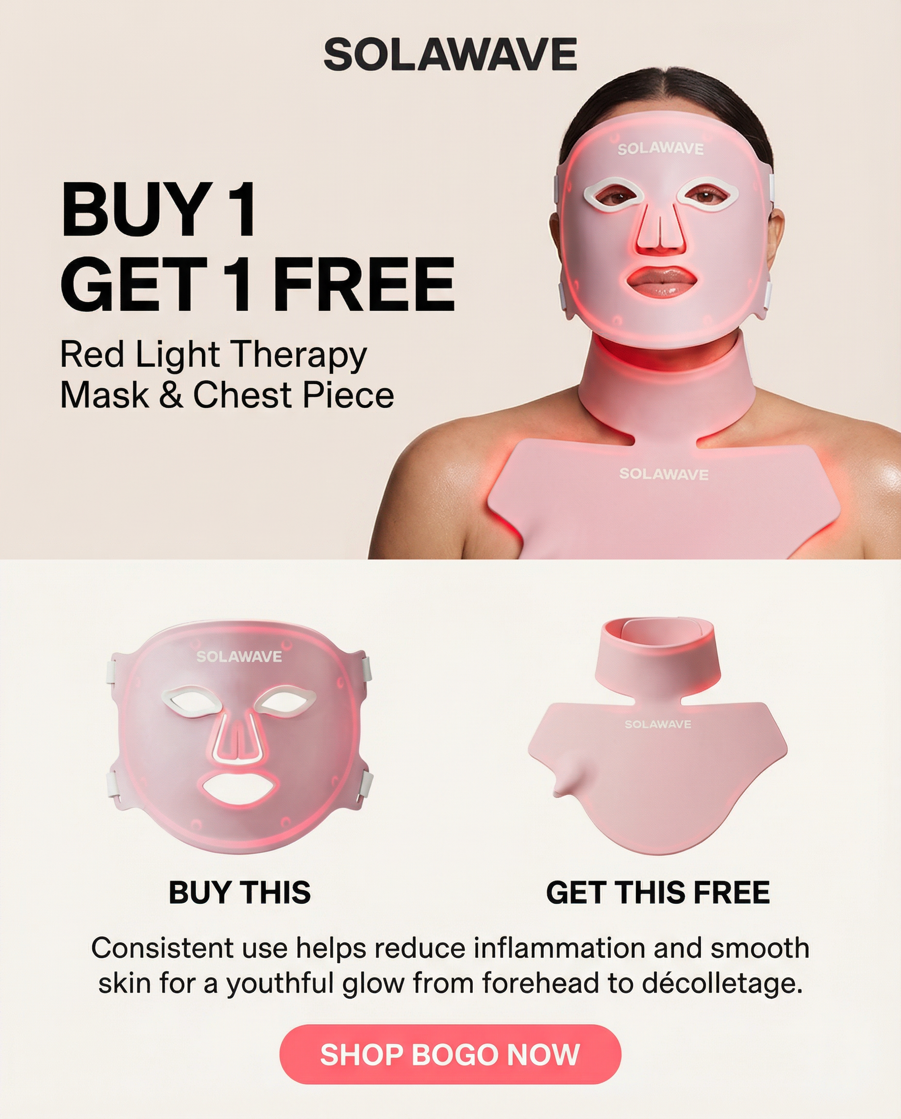 Solawave Facebook ad