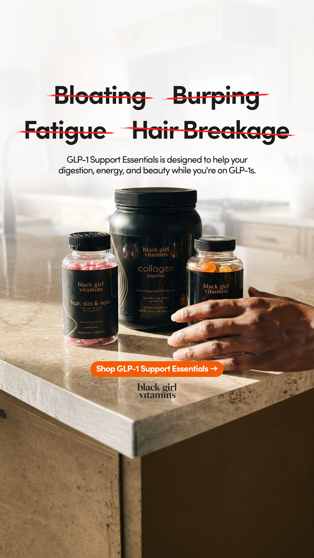 Black Girl Vitamins Facebook ad