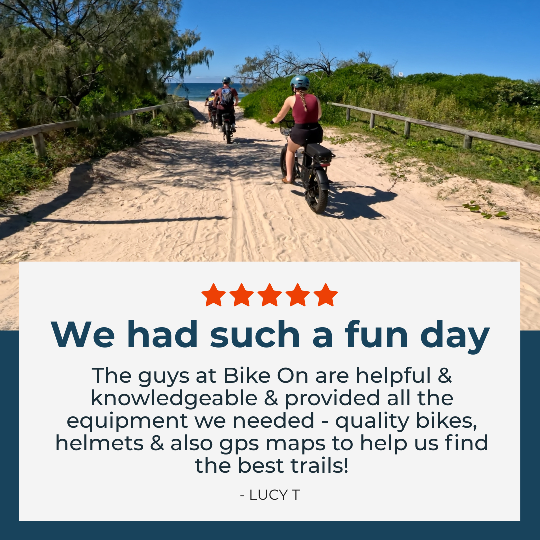 Bike On Noosa Facebook ad: Noosa’s top-rated bike hire