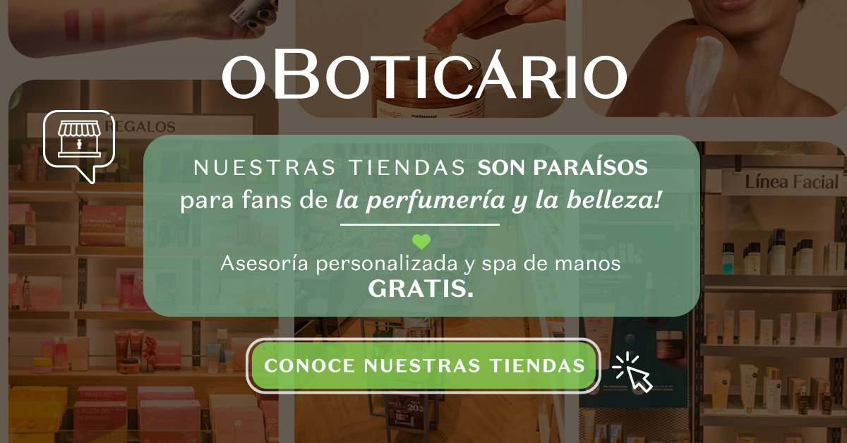 O Boticário Facebook ad: Encuentra productos de alta calidad