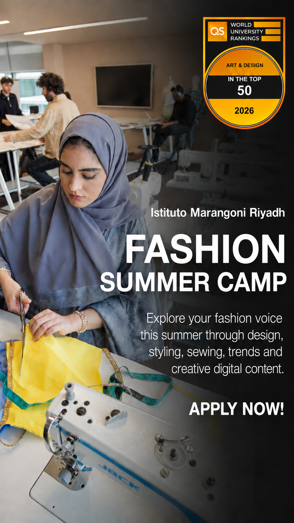 Istituto Marangoni Facebook ad from May 18, 2026
