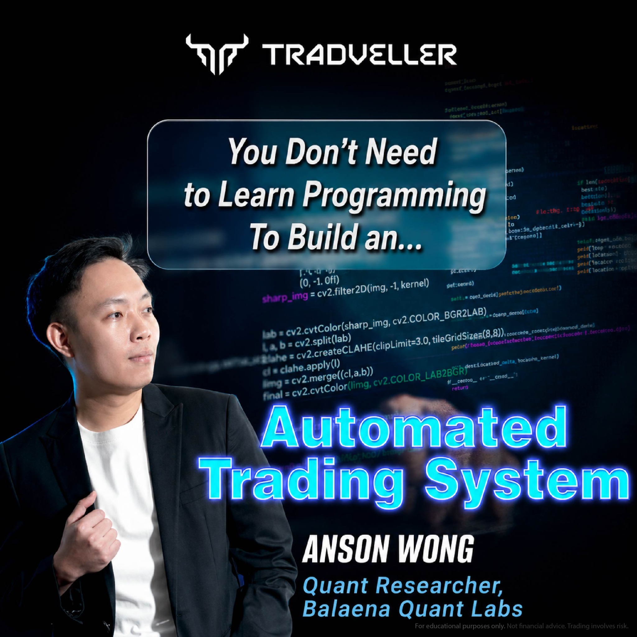 TheTradveller作手過客 Facebook ad: Learn how Quant structure logic before automation