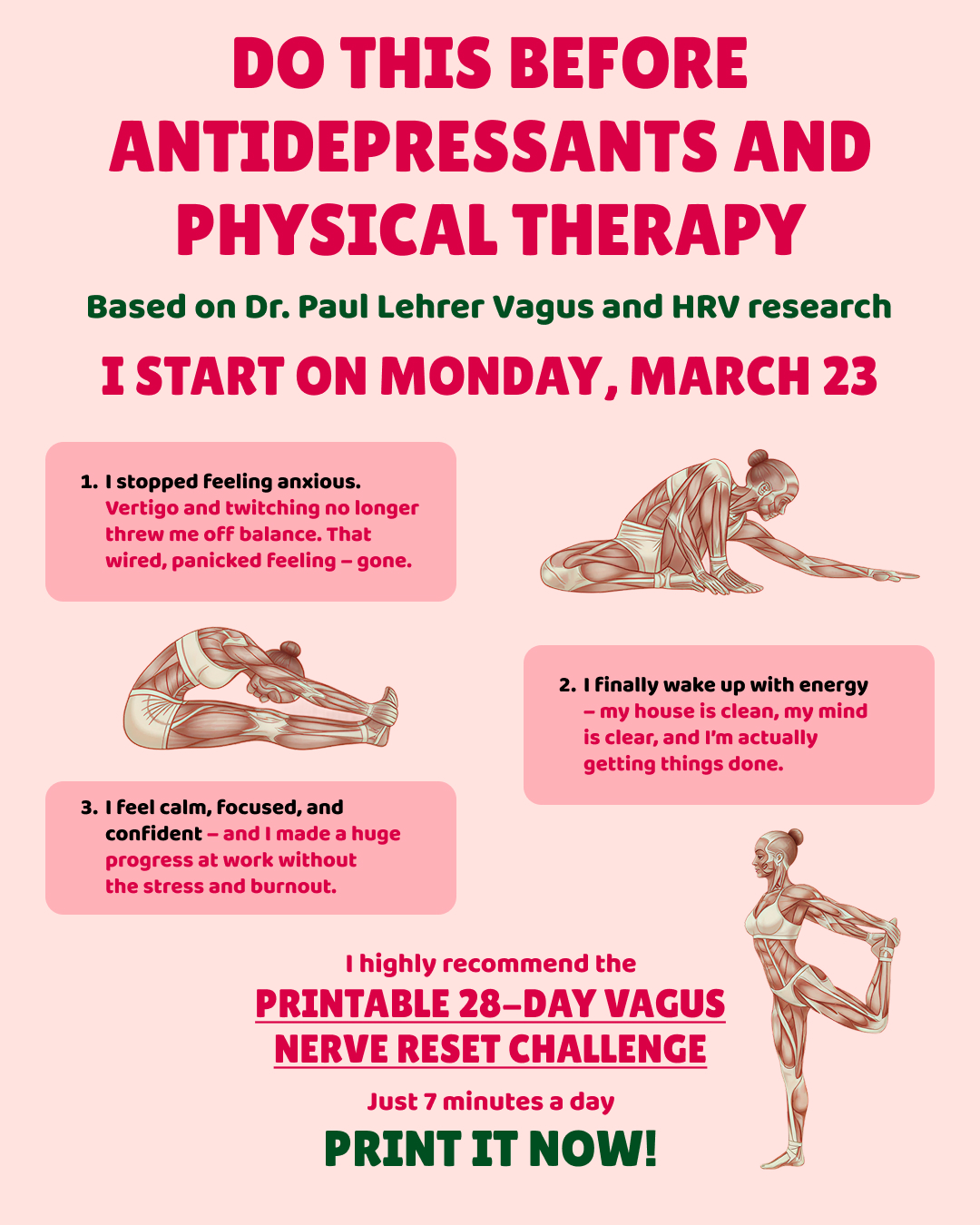 Julia Hampstead Facebook ad: Vagus Nerve Reset Changed Life