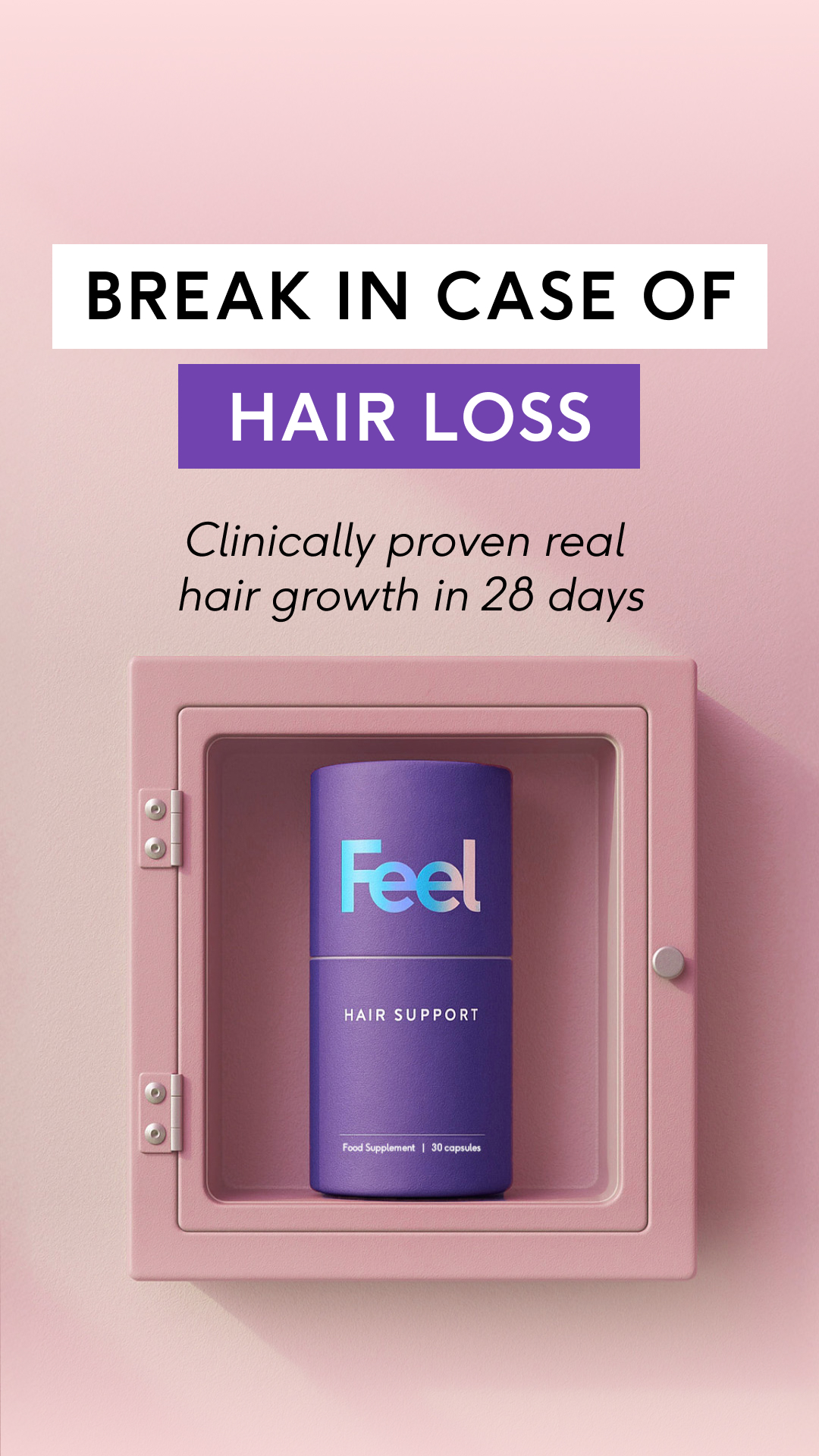 Feel Facebook ad