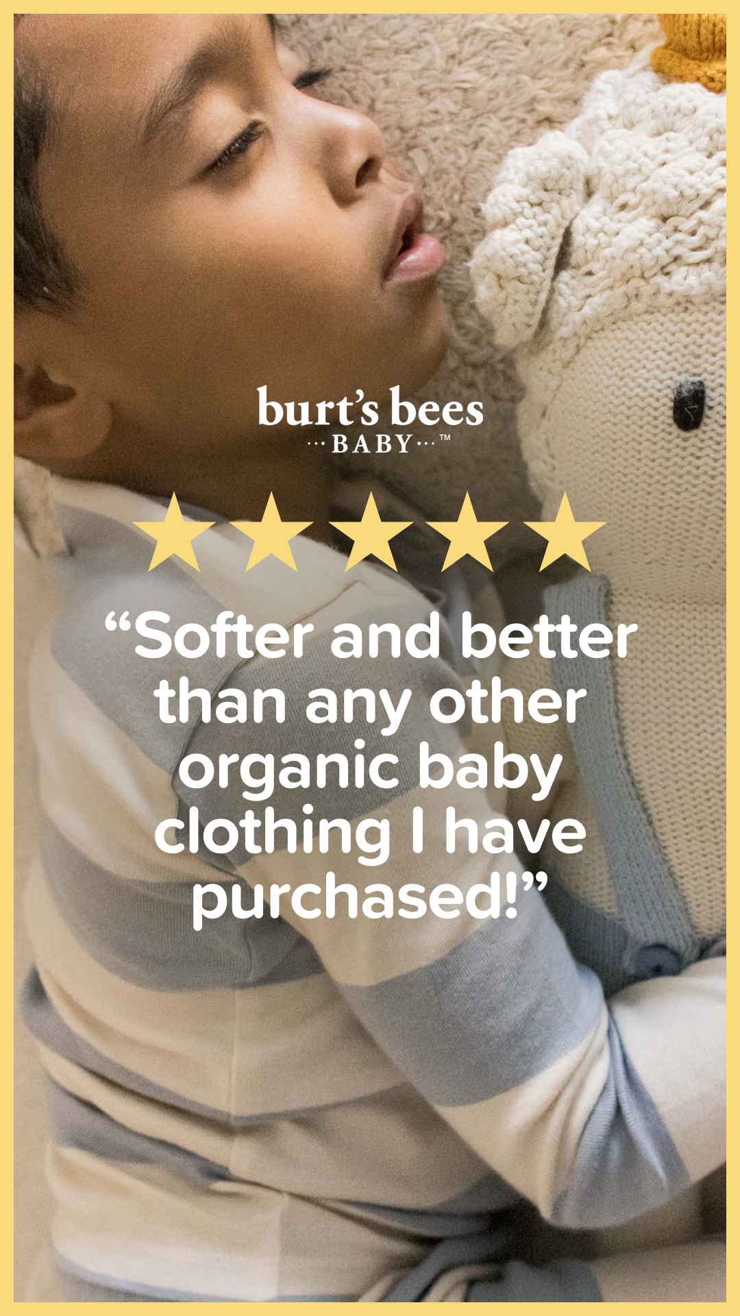Burt's Bees Baby Facebook ad