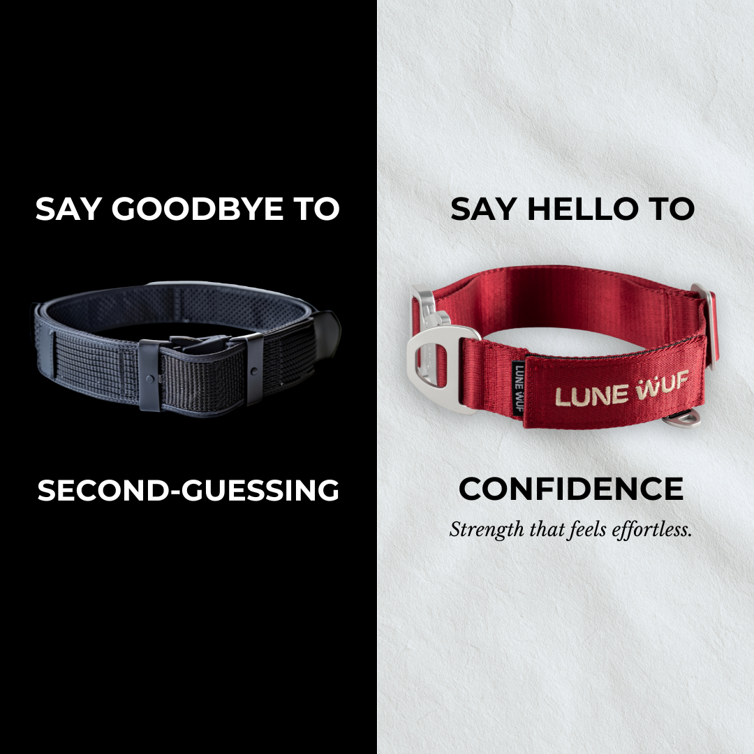 LUNE WUF Facebook ad: Where Strength Meets Design