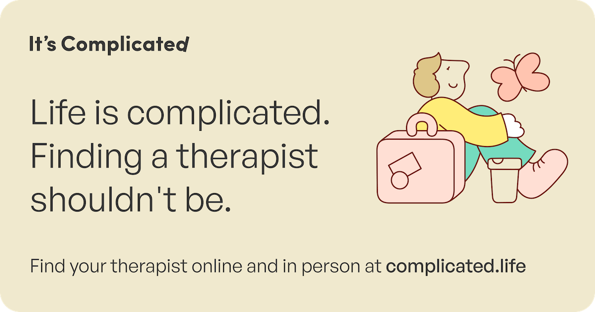 complicated.life Facebook ad