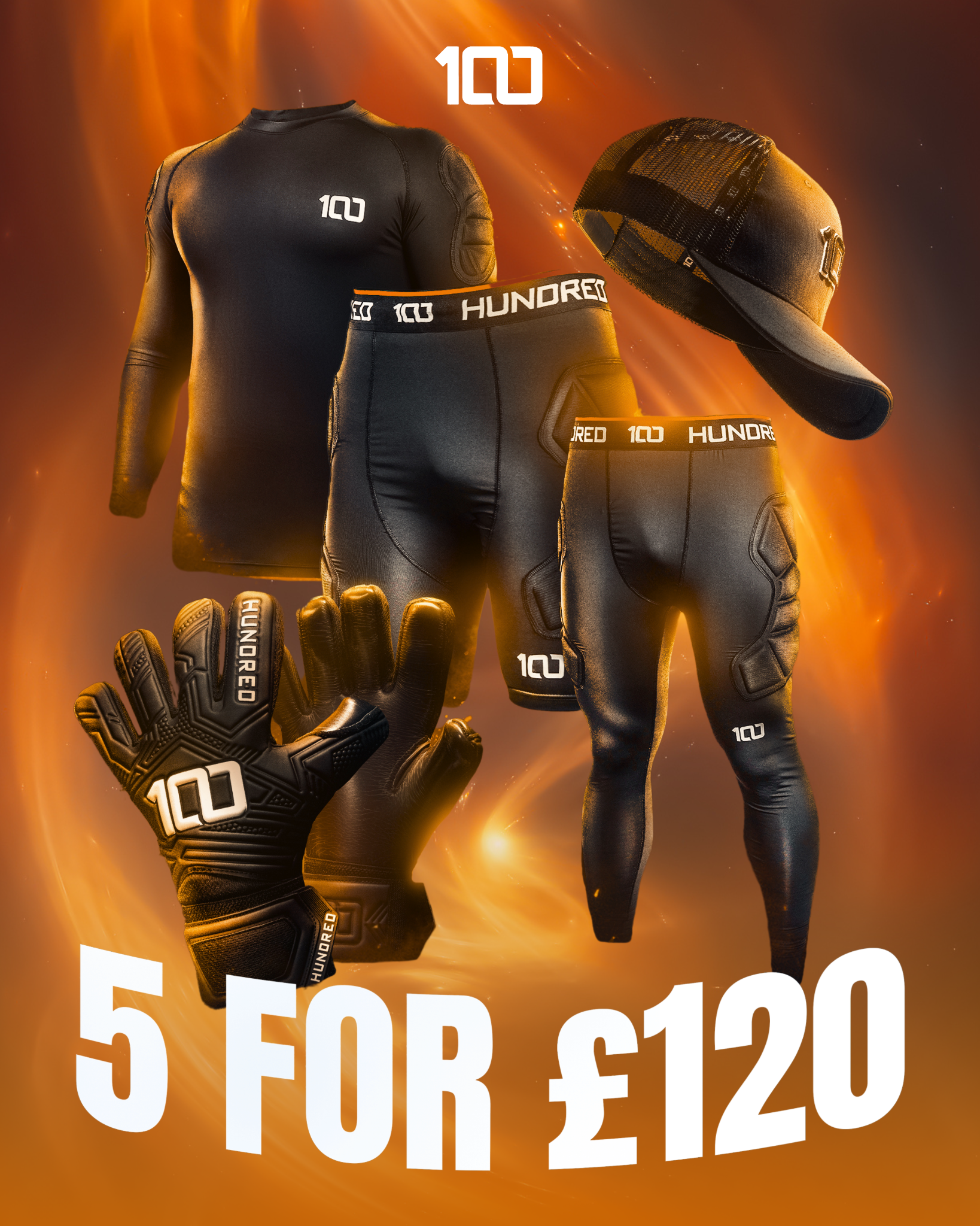 Hundred GK Facebook ad: 5 FOR £120 (ends soon!)