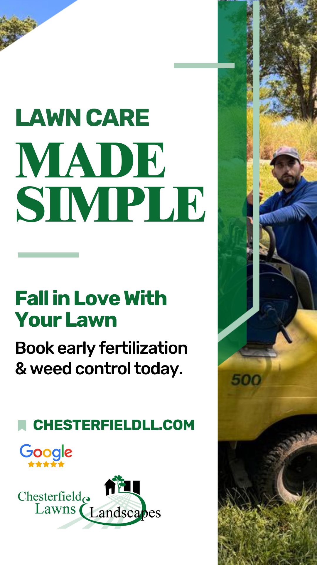 Chesterfield Lawns and Landscapes Facebook ad