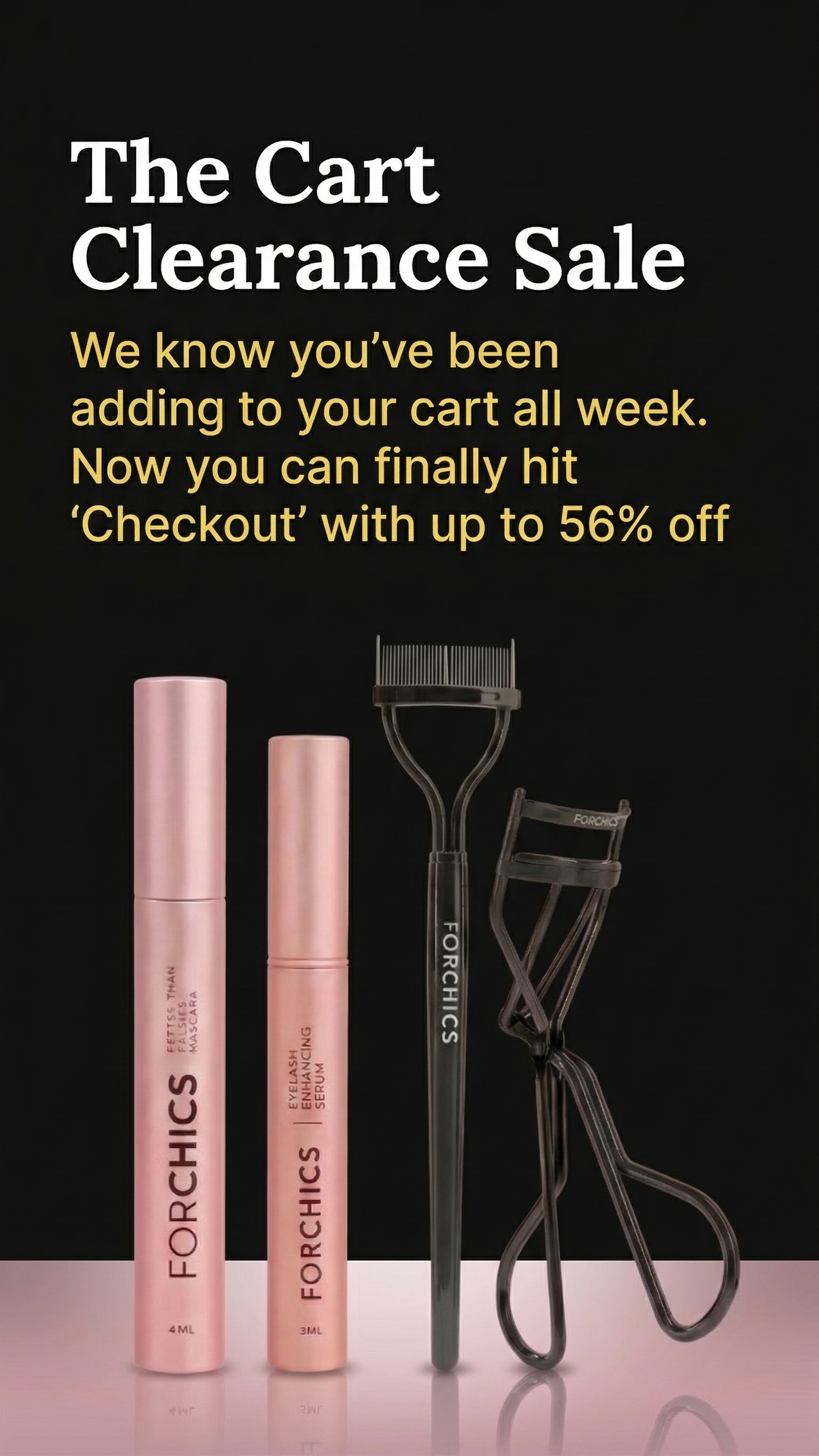 ForChics Beauty Facebook ad