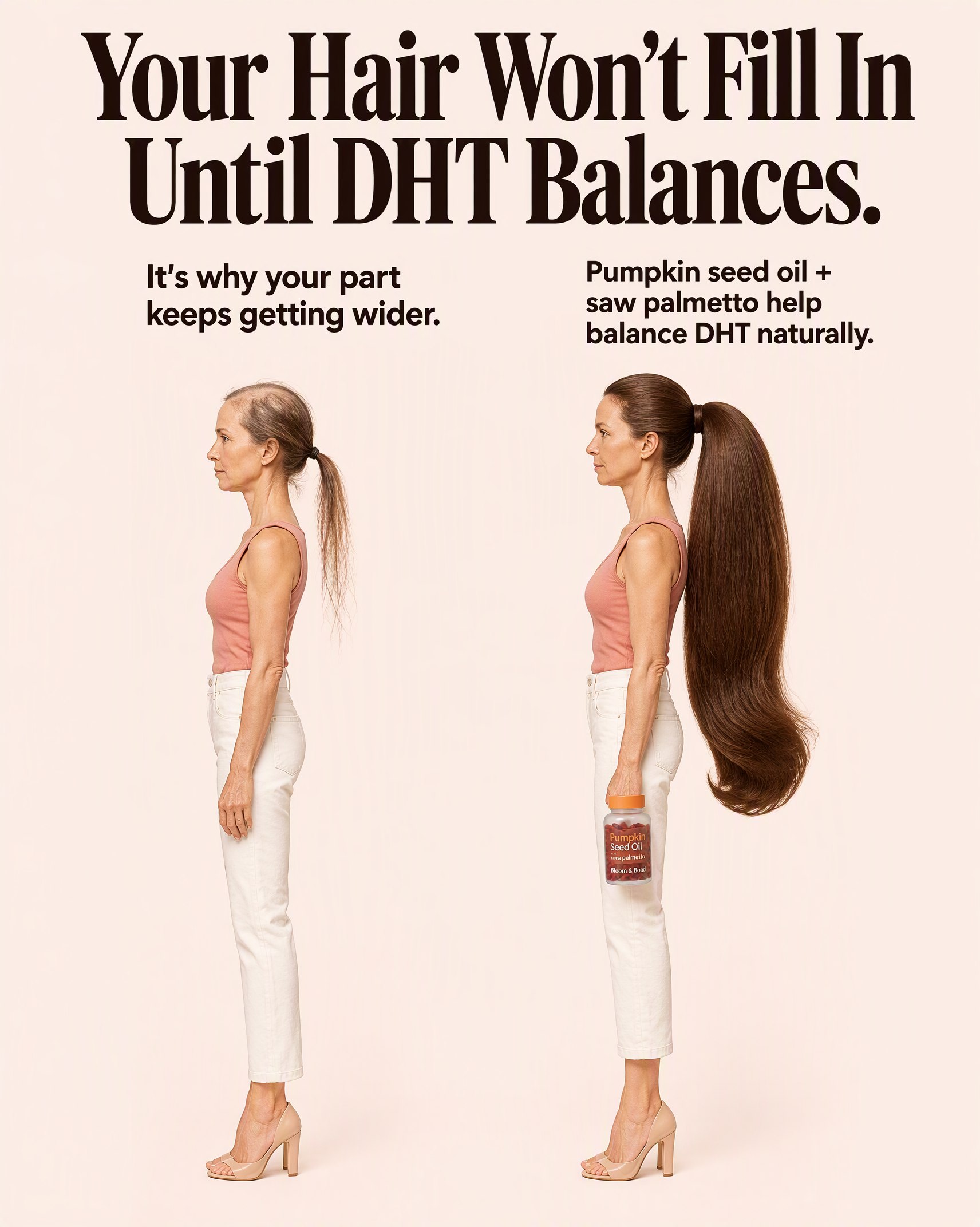 Beauty Reviews Facebook ad: Help Hair Loss Naturally