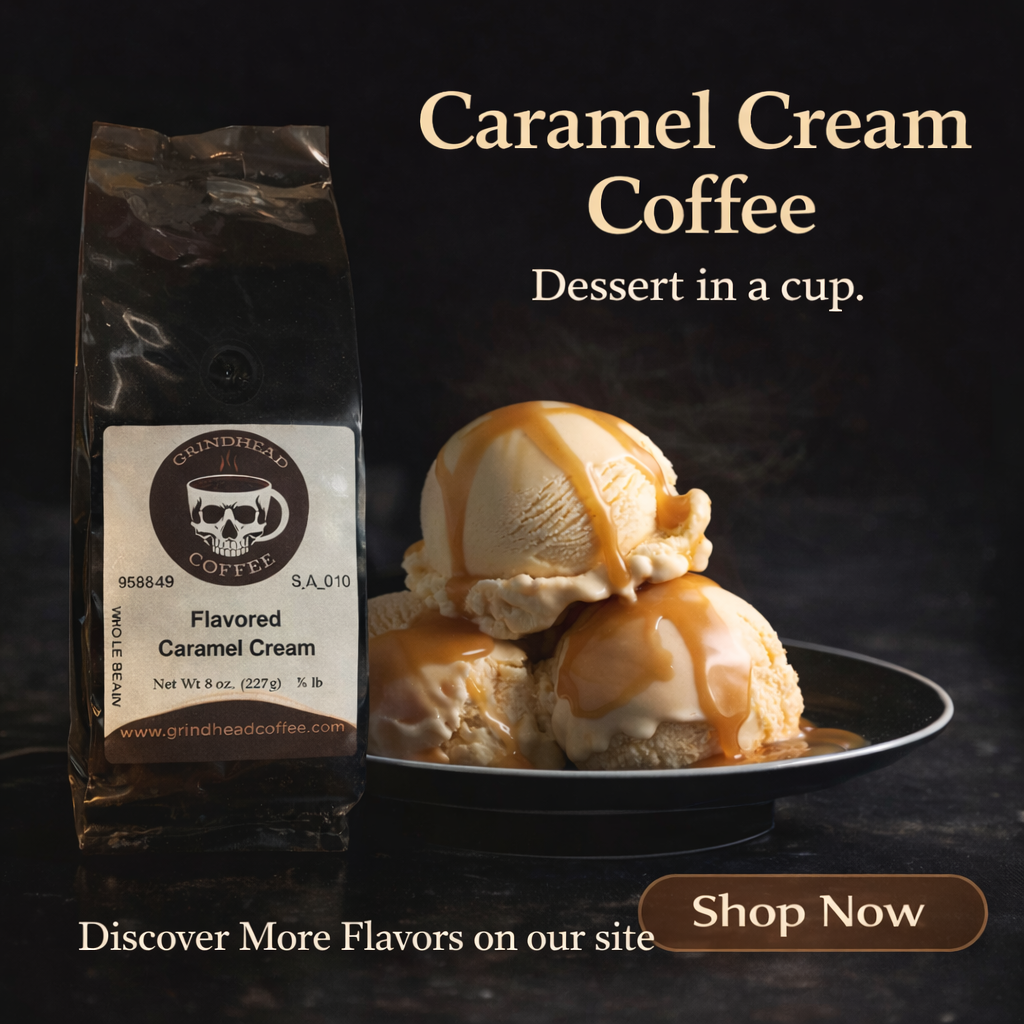 Grindhead Coffee Company Facebook ad: Freshly Roasted Coffee You’ll Love