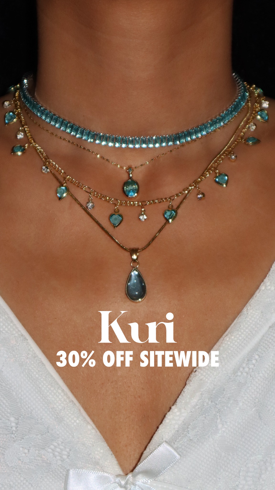 Kuri jewelry Facebook ad