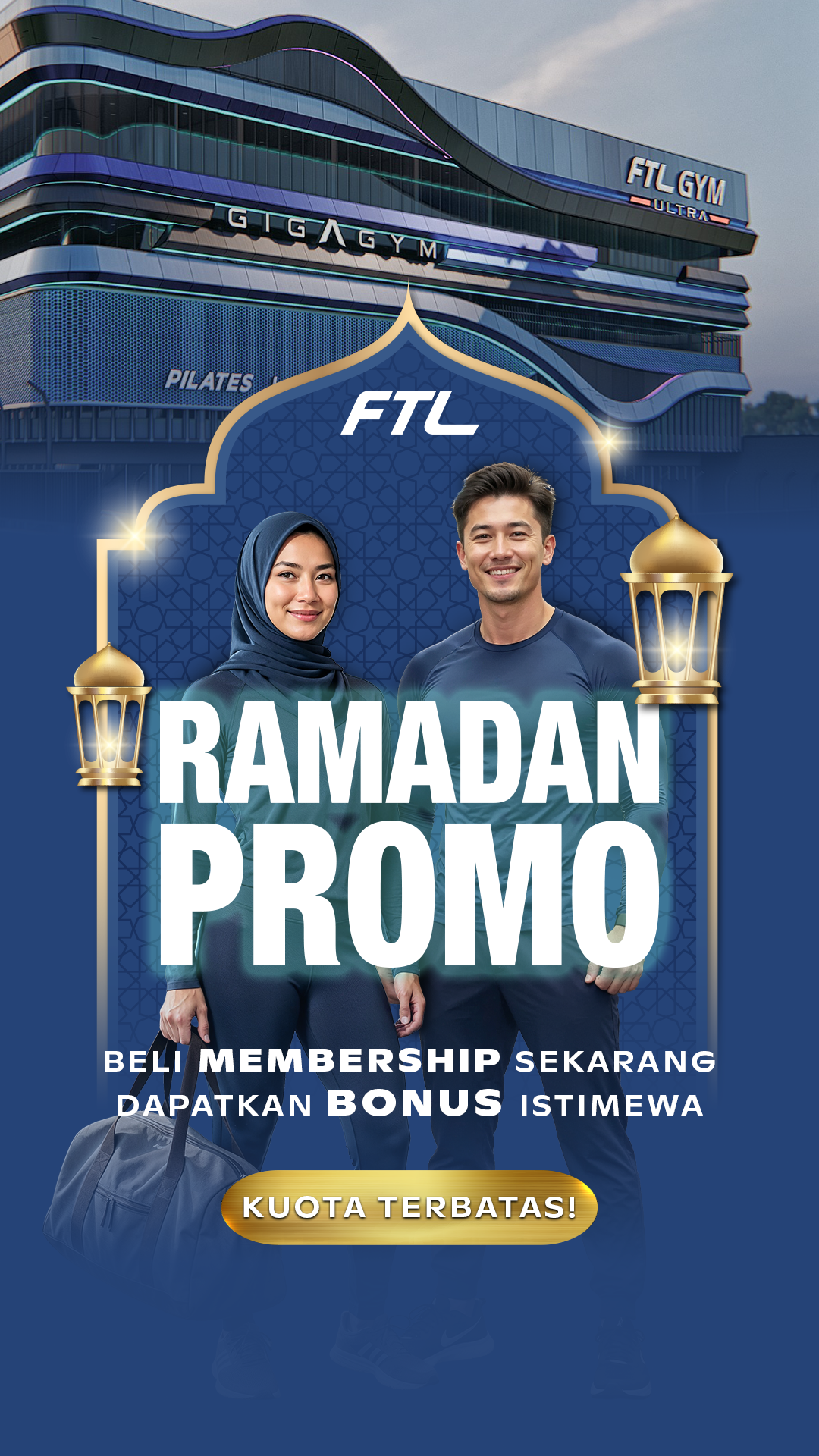 FTL Gym Bandung Facebook ad