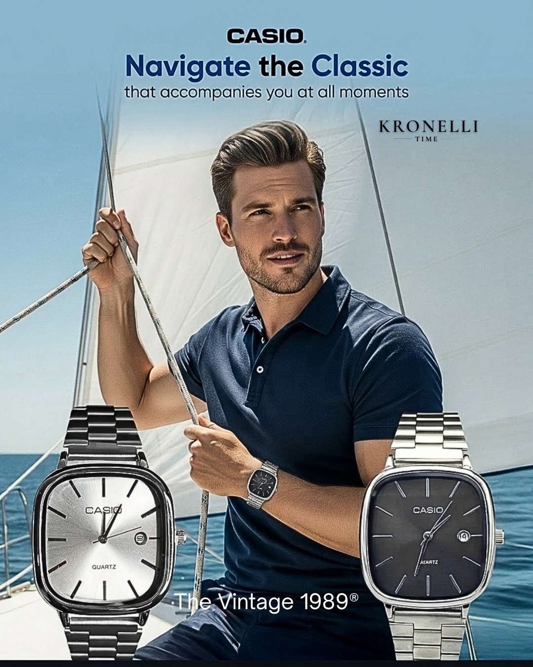 Kronelli Time Facebook ad: A Timeless Everyday Watch