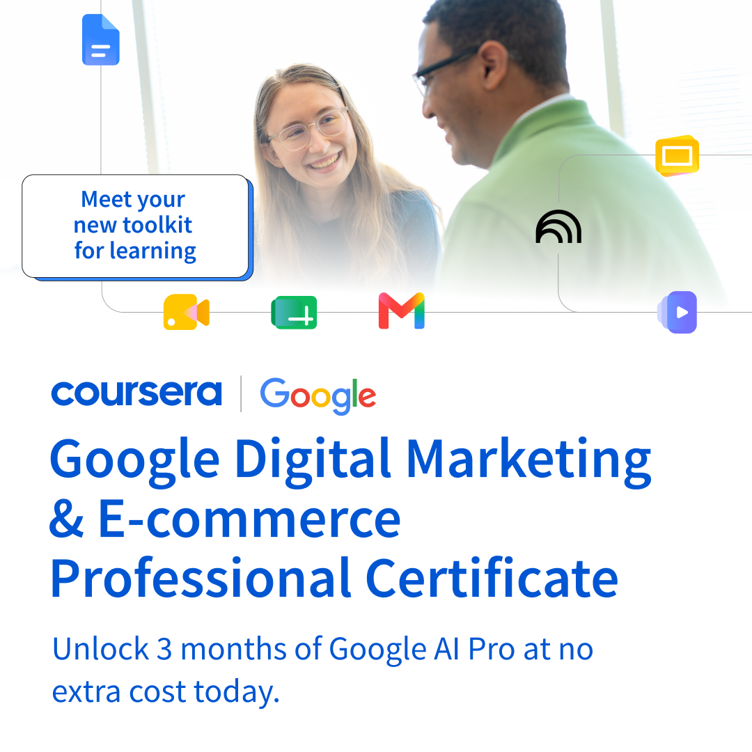 Coursera Facebook ad