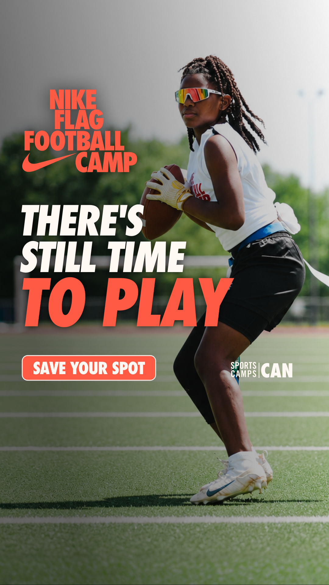 Nike Sports Camps Canada Facebook ad
