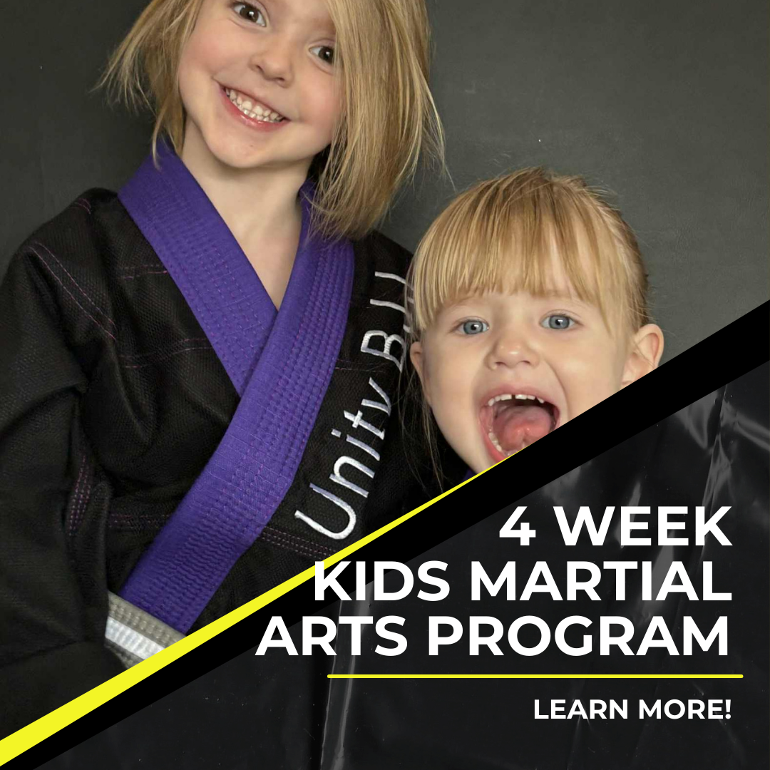 Unity BJJ Facebook ad: Building Calm Confidence