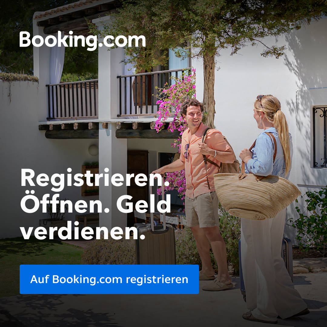 Booking.com Facebook ad