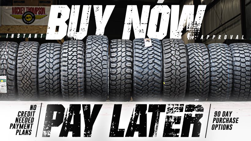 TireFinancing.com Facebook ad: 0% For 12 Months!