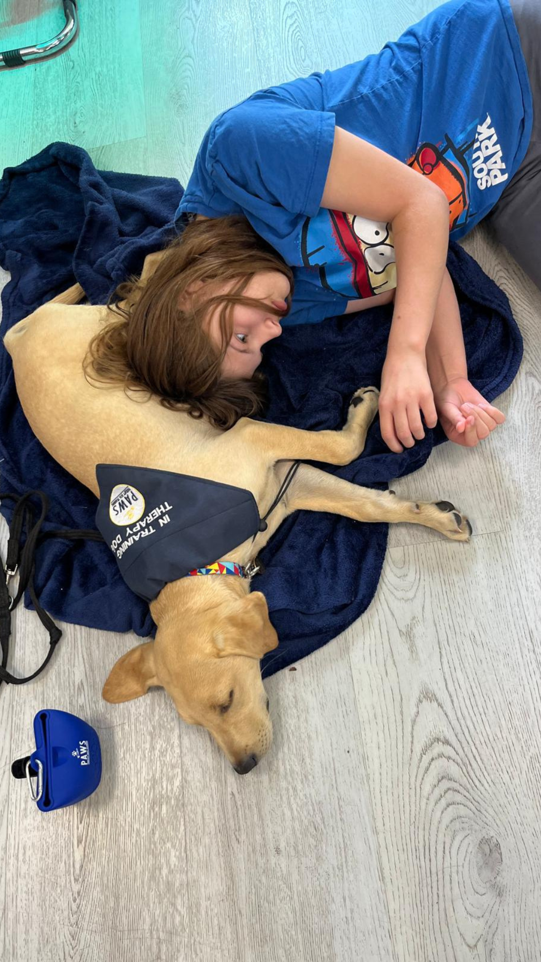 PAWS Therapy & Assistance Dog Training Facebook ad from Apr 20, 2026