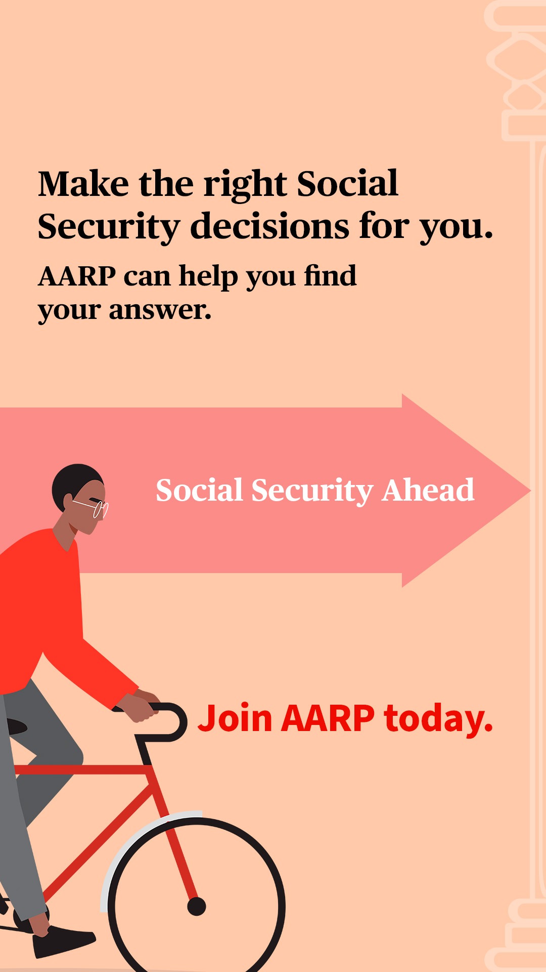 AARP Facebook ad