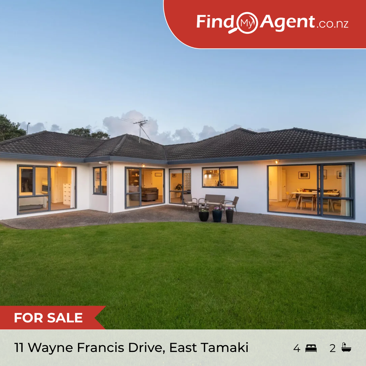 Find My Agent Facebook ad from Aug 15, 2026