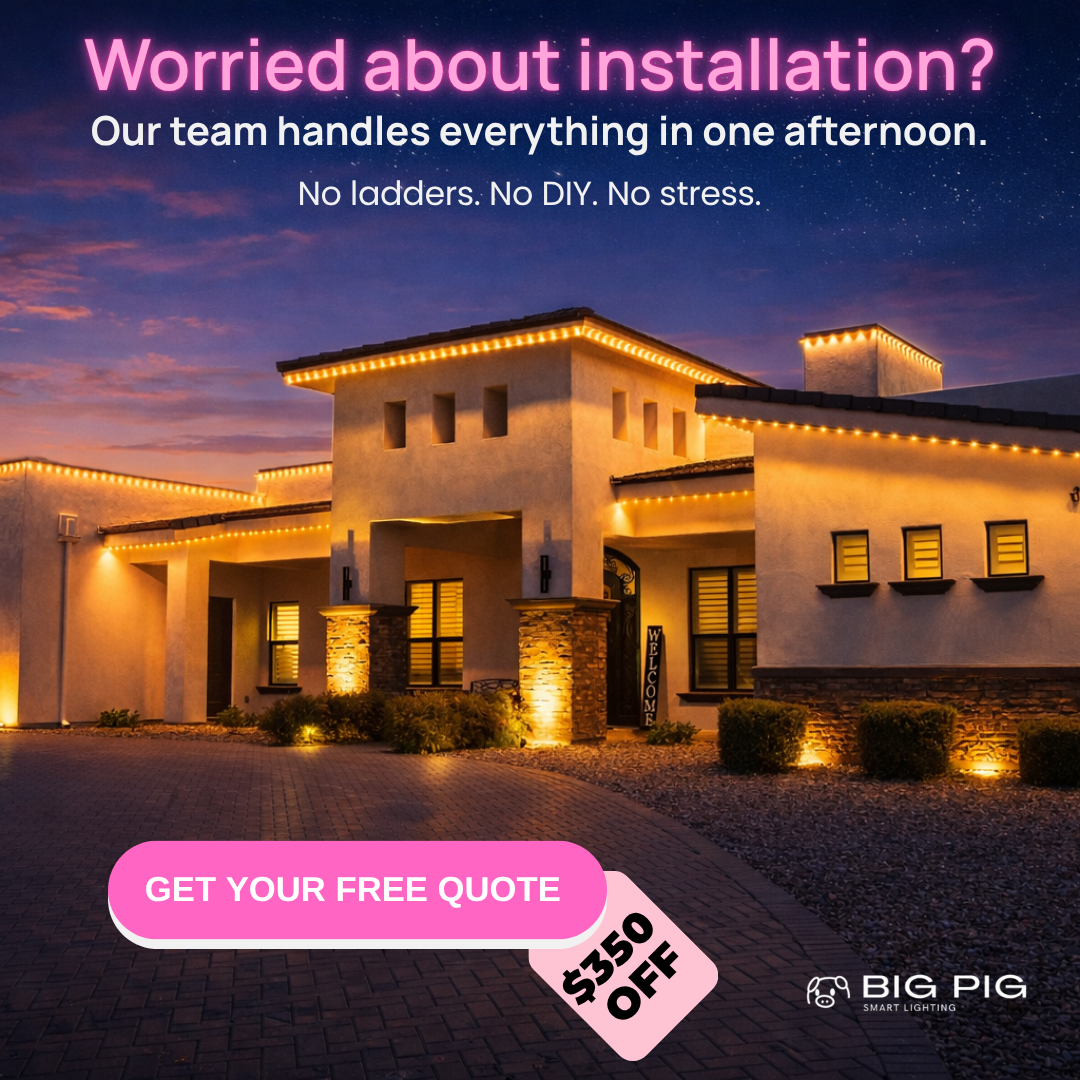 Big Pig Smart Lighting Facebook ad